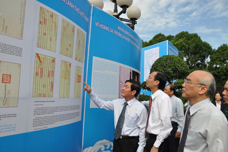 กิจกรรมต่างๆเพื่อมุ่งสู่ทะเลและเกาะแก่งของปิตุภูมิ